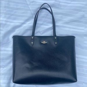 Coach reversible city tote
